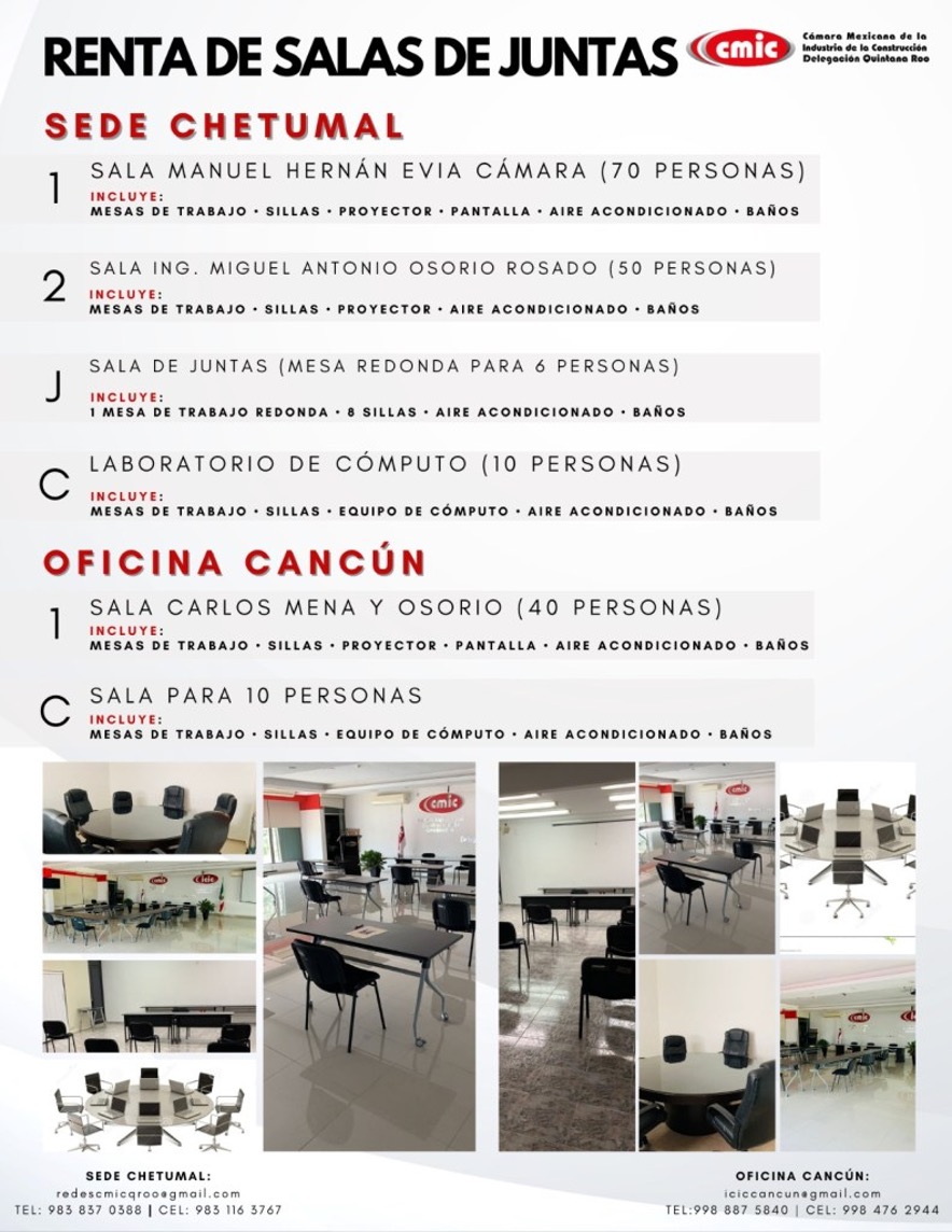Renta de salas de juntas